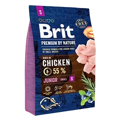 BRIT Premium By Nature Junior Small S Chicken  3 kg