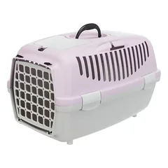 Transportavimo boksas TRIXIE CAPRI 2, XS-S 37x34x55 cm, pilkas-alyvinis