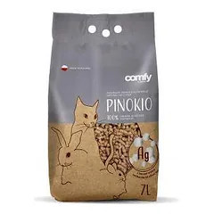 Comfy Pinokio medžio granulių kraikas katėms su sidabro jonais, 7 L