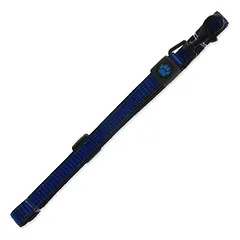 Active Dog Leash Strong S nailono pavadėlis mažiems šunims su atspindinčiu siūlu, mėlyna, 1,5×120 cm