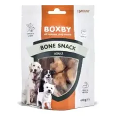BOXBY Bone Snack hanteliukai su vištiena/mineraline lazdele