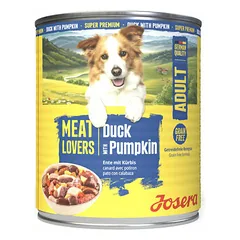 Josera Dog Meat Lovers Adult su antiena ir moliūgais, drėgnas maistas šunims 800 g