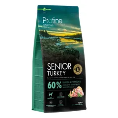Profine Senior Turkey sausas maistas vyresnio amžiaus šunims su kalakutiena 12kg.