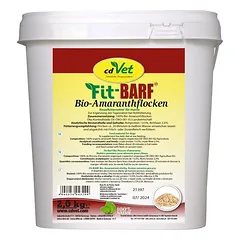 CdVet Fit-BARF ekologiški amarantų dribsniai, 700g — 2 nuotrauka