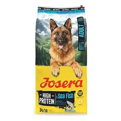 Josera High Protein Adult Sea Fish sausas pašaras šunims su žuvimi, 12,5 kg