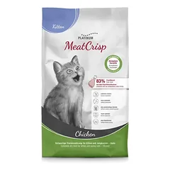 Platinum MeatCrisp subalansuotas visavertis sausas pašaras kačiukams su vištiena 1.5 kg