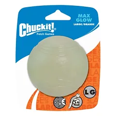 Chuckit! Max Glow švytintis kamuolys šunims įv. dydžių