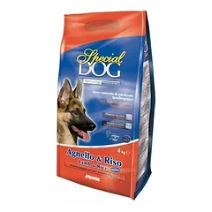 Special Dog Premium Speciality su ėriena ir ryžiais, sausas maistas šunims 4 kg
