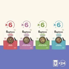 Applaws Taste Toppers Pouch sultinyje, drėgnas maistas šunims, ekonominė pakuotė 24 x 85 g, 80 - 99 g — 4 nuotrauka