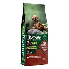 Monge Bwild Grain Free All Breeds Lamm mit Kartoffeln und Erbsen