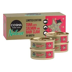 Cosma Nature Weihnachts-Edition Thunfisch mit Lachs & Babymuschel 
