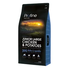 Profine sausas maistas didelių veislių jauniems šunims su vištiena 15 kg