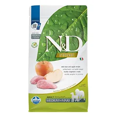 Farmina N&D Prime Medium Maxi Adult Wild Boar & Apple sausas maistas šunims