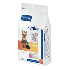 Virbac HPM Dog Senior Small & Toy veterinarinis maistas šunims 3 kg — 3 nuotrauka