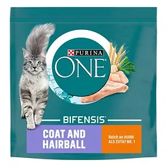 PURINA ONE Coat & Hairball sausas maistas katėms