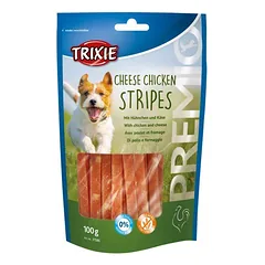 Trixie premio vištienos sūrio juostelės šunims, 100g