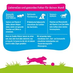 Smølke Puppy Mini-Medium sausas maistas šuniukams, 3 - 4,9 kg — 3 nuotrauka