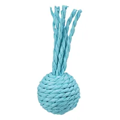 Trixie žaislas katėms rattle ball su popierine virvele, ø 4 × 11 cm, 1 vnt. — 4 nuotrauka