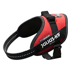 JULIUS-K9 IDC® Power petnešos šunims, raudonos, Vidutiniams 11–25 kg — 3 nuotrauka