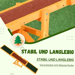 Šunų sūpuoklė 180 × 30 × 30 cm — 4 nuotrauka