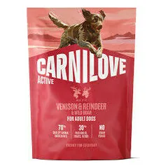 Carnilove Dog Active Adult su elniena, šiaurės elniena ir šerniena, sausas maistas šunims 1,5 kg — 3 nuotrauka