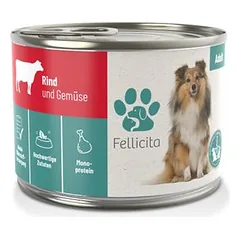 Fellicita Nassfutter Rind & Gemüse, > 500 g — 2 nuotrauka
