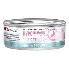 DISUGUAL Hypoallergenic konservas katėms su jūros liežuviu 85g (12)