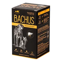 BACHUS Hepatic&amp;Digest Pašaro papildas  60 tablečių