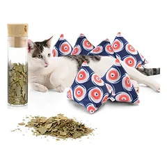 Canadian Cat Company Schmusekissen 6er-Set Katzenminze Pyramide XL