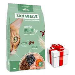 BOSCH Sanabelle Sensitive Poultry 8kg + Staigmena katei