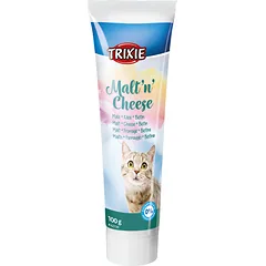 Trixie Malt’n’Cheese Anti hairball pasta virškinimui, 100g