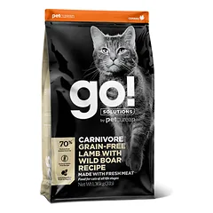 Go! Solutions Carnivore sausas maistas katėms su šerniena ir ėriena 7.3kg