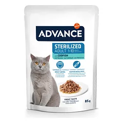 ADVANCE Wet Sterilized Codfish 85G*12vnt — 2 nuotrauka