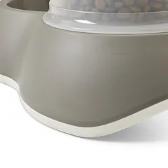Savic šėryklė Loop, šiltai pilka, iki 1,5 l sauso maisto — 4 nuotrauka