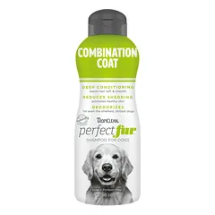 Tropiclean Perfect Fur Combination Coat Shampoo - šampūnas šunims su mišriu kailiu