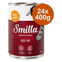 Sparpaket Smilla Rindtöpfchen 24 x 400 g