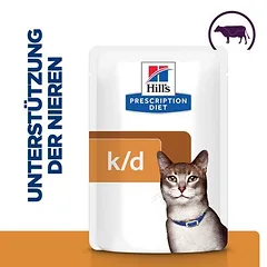 Hill’s Prescription Diet k/d Kidney Care mit Rind