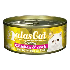 Aatas konservas katėms Creamy Chicken & Crab  24vnt. x 80g.
