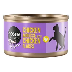 Cosma DUO Layer drėgnas maistas katėms 6 x 70 g — 3 nuotrauka