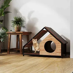 Kačių namelis, 2 angos, 84 × 58,5 × 43 cm — 4 nuotrauka