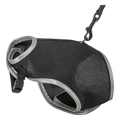 TRIXIE Kačių petnešos minkštos su pavadėliu, 24-42 cm, 1.20 m (pak.2) — 4 nuotrauka