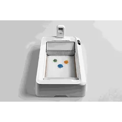 Savaime išsivalantis kačių tualetas PETKIT Purobot Crystal Duo with Camera, su kamera, Balta — 3 nuotrauka