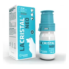 Lacristal Neo akių lašai šunims ir katėms mažina akies lęšiuko drumstumą 10ml