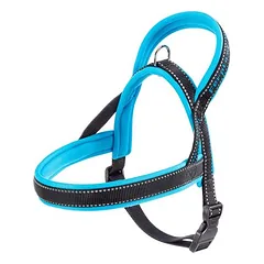 Ferplast petnešos šunims su minkštu paminkštinimu, įvairių SPORT DOG P, MAŽAS mėlynas — 2 nuotrauka