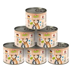GranataPet DeliCatessen Veal Pur - be grūdų šlapias maistas katėms, veršiena, 6x 800g — 3 nuotrauka