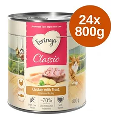 Feringa Classic Meat Menü drėgnas maistas katėms, ekonominė pakuotė 24 x 800 g — 3 nuotrauka