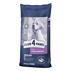 CLUB 4 PAWS Premium sausas ėdalas suaugusiems didelių veislių šunims 14 kg — 3 nuotrauka