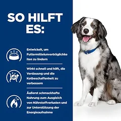 Hill's Prescription Diet i/d Sensitive Digestive Care su kiaušiniais ir ryžiais, sausas maistas šunims, > 10 kg — 5 nuotrauka