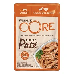 Wellness Core Cat Adult Purely Paté drėgnas maistas katėms 24 x 85 g — 4 nuotrauka