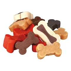 Trixie Soft Snack Bony Mix minkšti skanėstai šunims su jautiena, ėriena, lašiša ir vištiena, 500 g — 2 nuotrauka